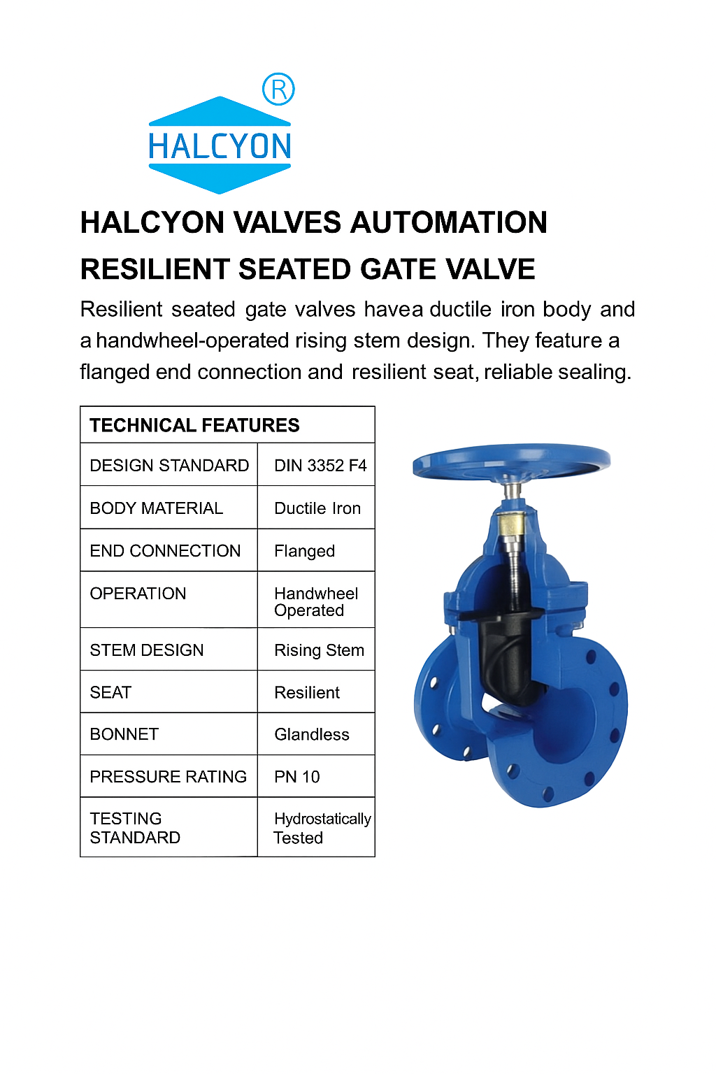 Resilient Seated Gate Valve